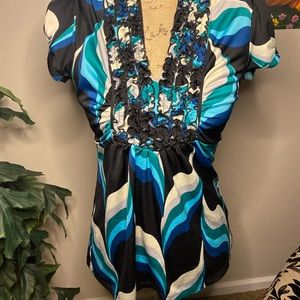 Blue blouse